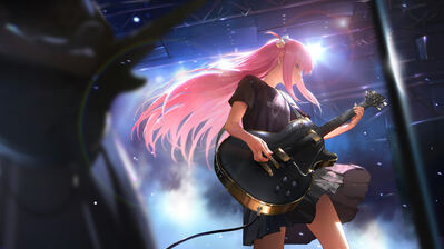 دانلود والپیپر هیتوری گیتار باکی د راک Hitori Guitar Bocchi the Rock!