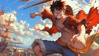 دانلود والپیپر لوفی One Piece Luffy