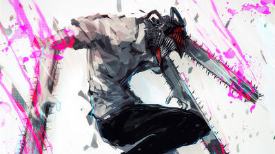 دانلود والپیپر چینسا من دنجی Chainsaw Man Denji