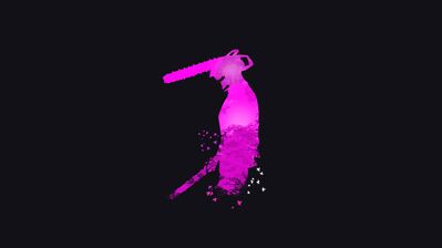 دانلود والپیپر مینیمال دن جی چینسا من Chainsaw Man Denji Minimalist