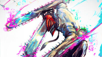 دانلود والپیپر دنچی Chainsaw Man Denji Chainsaw Man