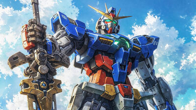 دانلود والپیپر شمشیر گاندام Gundam Sword