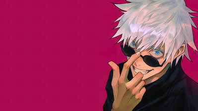 دانلود والپیپر ساتورو گوجو عینکی جوجوتسو کایسن Satoru Gojo Glasses Jujutsu Kaisen Anime