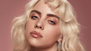 دانلود پوستر بیلی آیلیش بلوند وگ Billie Eilish Blonde Vogue