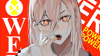 دانلود والپیپر انیمه چینسا من پاور Chainsaw Man Anime Power