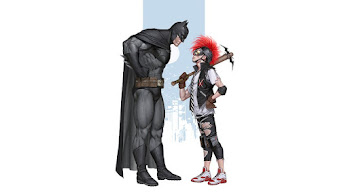 دانلود والپیپر بتمن و کلون‌هاونتر Batman and Clownhunter