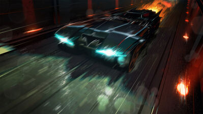 دانلود والپیپر بت‌موبایل Batman Batmobile