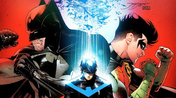دانلود والپیپر بتمن رابین نایت‌وینگ DC Comics Batman Robin Nightwing