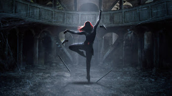 دانلود والپیپر رقص بیوه سیاه Black Widow Dance Marvel