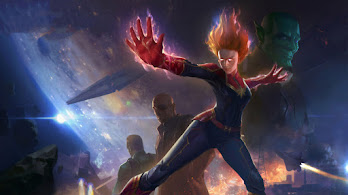دانلود والپیپر کاپیتان مارول Captain Marvel