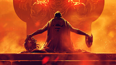 دانلود والپیپر سوپرمن شرور DC Evil Superman