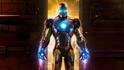 دانلود والپیپر مرد آهنی Iron Man Marvel Hero