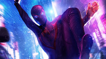دانلود والپیپر مایلز مورالز اسپایدرمن Miles Morales Spider-Man