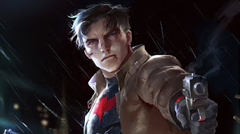 دانلود پوستر رد هود جیسون تاد بدون نقاب DC کامیکس Red Hood Jason Todd Unmasked