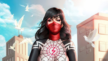 دانلود والپیپر سیلک Marvel Silk
