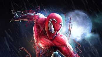 دانلود والپیپر اسپایدرمن کارنیج سمبیوت Spider-Man Carnage Symbiote Marvel