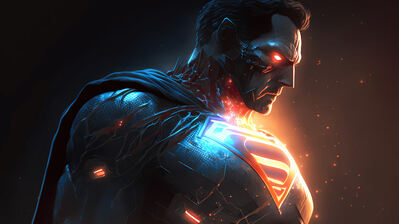 دانلود والپیپر سوپرمن کمیک Superman Comics Art