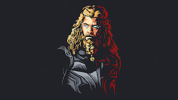 دانلود والپیپر ثور مینیمال Thor Minimalist
