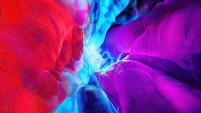 دانلود والپیپر انتزاعی رنگی iOS iOS Colorful Abstract