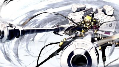 دانلود والپیپر سراس ویکتوریا و توپ از Hellsing Ultimate Seras Victoria Cannon Guns Hellsing Ultimate