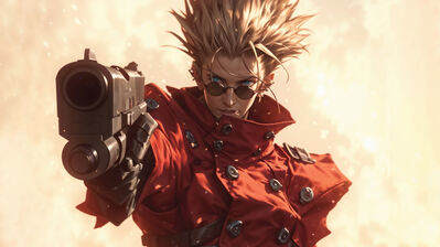 دانلود والپیپر واش د استمپید تریگان Vash The Stampede Trigun