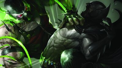 دانلود پوستر کمرشکن بین vs بتمن Bane Backbreaker vs. Batman DC Comics