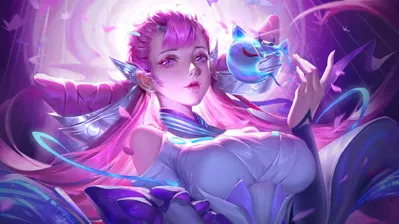 دانلود والپیپر دختر انیمه زیبا فانتزی Beautiful Anime Girl Fantasy Art