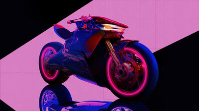 دانلود والپیپر موتور دوکاتی کی/دی‌ای Ducati Motorcycle K/DA Digital Art