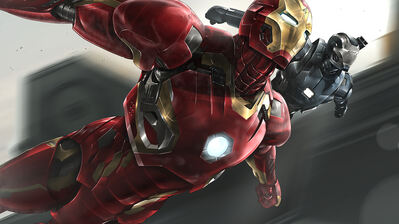 دانلود والپیپر مرد آهنی و ماشین جنگی Iron Man and War Machine