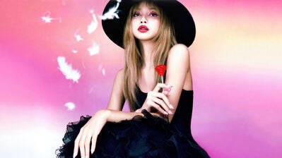 دانلود پوستر لیسا بلک پینک ماری کلر Lisa BLACKPINK Kpop Marie Claire