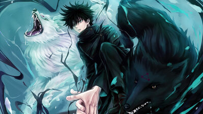 دانلود والپیپر مگومی فوشیگورو از جوجوتسو کایسن Megumi Fushiguro Summons Jujutsu Kaisen