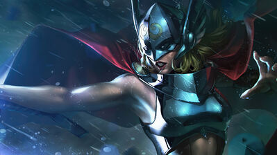 دانلود والپیپر ثور توانا جین فاستر Mighty Thor Jane Foster