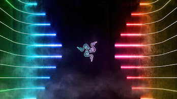 دانلود والپیپر لوگوی چراغ رِیزر Razer Lights Logo