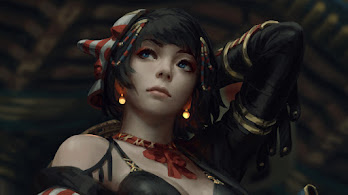 دانلود والپیپر دختر جنگجوی فانتزی Warrior Girl Fantasy