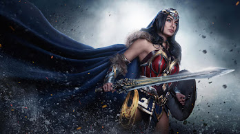 دانلود والپیپر کازپلی واندر وومن Wonder Woman Cosplay