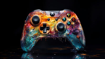 دانلود والپیپر آرت کنترلر ایکس باکس Xbox Controller Art