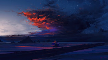 دانلود والپیپر منظره ابر آسمان Cloud Sky Scenery