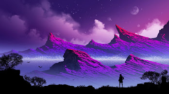 دانلود والپیپر دیجیتال آرت منظره Digital Art Landscape