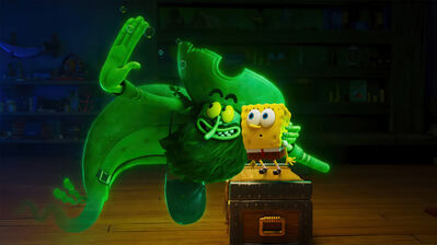دانلود پوستر هلندی پرنده باب اسفنجی Flying Dutchman SpongeBob Search for SquarePants