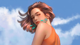دانلود والپیپر هنری دختر Girl Art