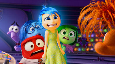 دانلود والپیپر Inside Out ۲ شادی خشم انزجار غم ترس | داخل سرت هم همین پنج تا دارن جنگ می‌کنن؛ تنها فرق اینه که اینجا غم برنده‌ست.