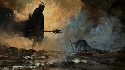 دانلود پوستر سائورن ارباب حلقه‌ها Sauron Lord of the Rings