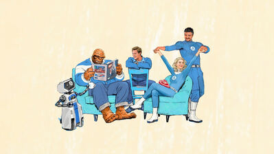دانلود والپیپر Fantastic Four The First Steps