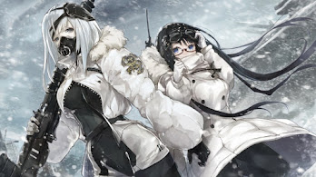 دانلود والپیپر دختر سرباز علمی تخیلی Anime Girl Soldier Sci-Fi