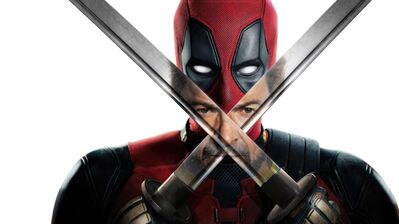 دانلود پوستر ددپول با کاتانا Deadpool Katana Poster Deadpool & Wolverine Movie