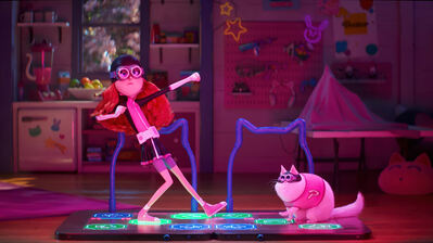 دانلود پوستر Despicable Me 4 پاپی با گربه