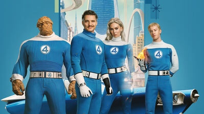 دانلود پوستر چهار شگفت‌انگیز: گام‌های اول Fantastic 4: First Steps