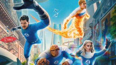 دانلود پوستر چهار شگفت‌انگیز: گام‌های اول Fantastic 4 First Steps