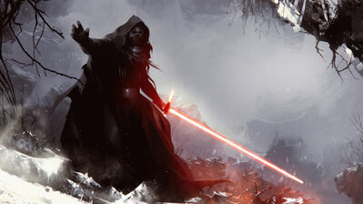 دانلود والپیپر کایلو رن شمشیر نوری Star Wars Kylo Ren Lightsaber