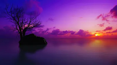 دانلود والپیپر مالدیو طلوع خورشید Maldives Sea Ocean Sunrise